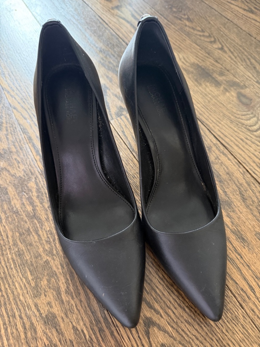 Michael Kors Classic Black Pointed-Toe Women's Pumps - Sleek Professional Style